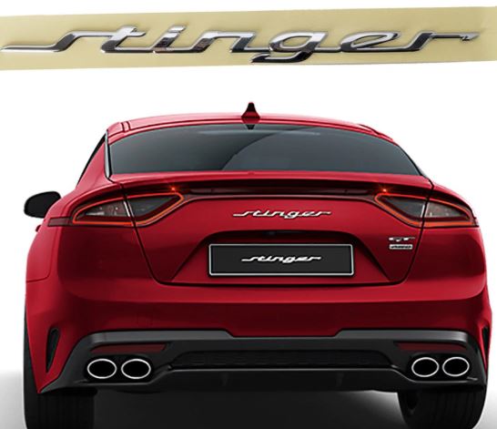 KIA Rear Trunk Stinger Emblem - Concept 3 - Revolutionizing the Way You Drive 