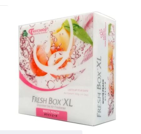 Tree Frog White Peach XL Air Freshner - Concept 3 - Revolutionizing the Way You Drive 