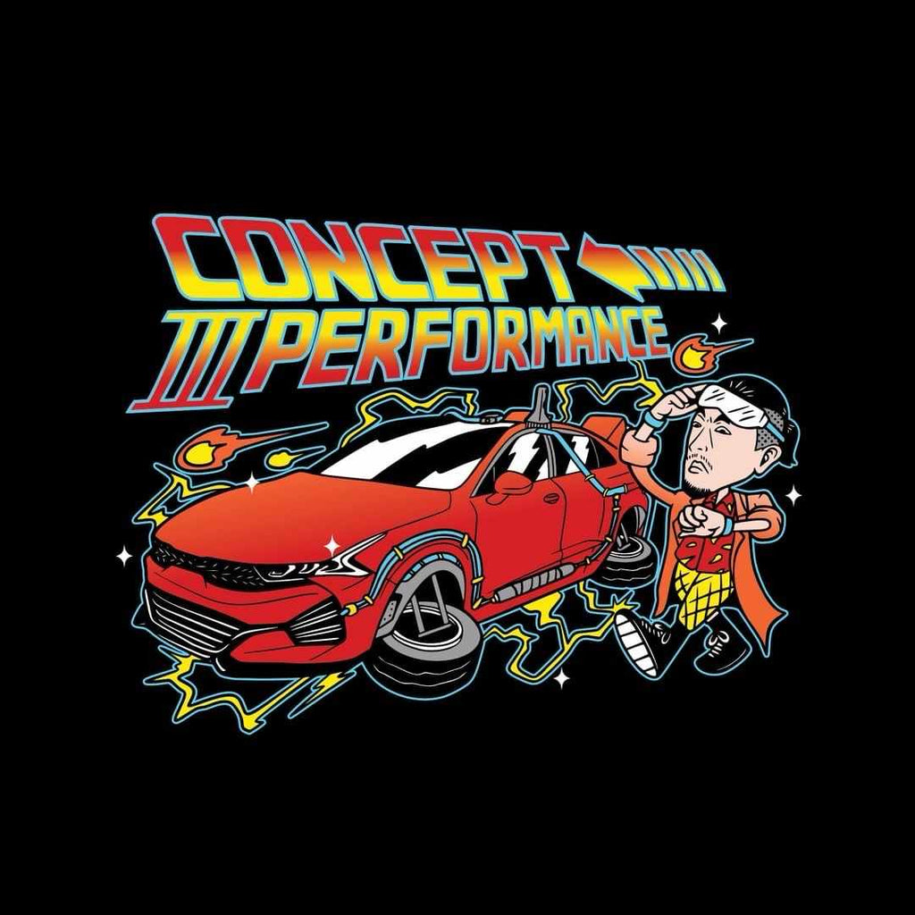 Concept 3 / Back To The Future Theme T Shirt