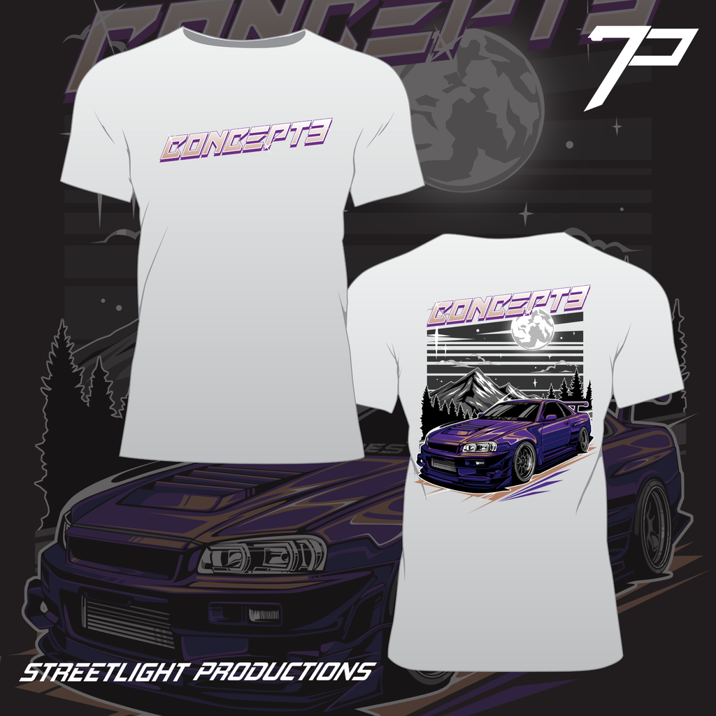 Concept 3 Nissan R34 T-Shirt