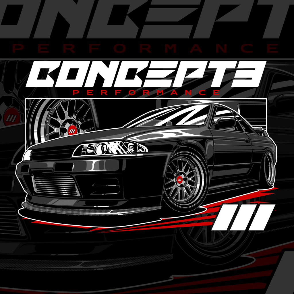 Concept 3 R32 Front Print T-Shirt