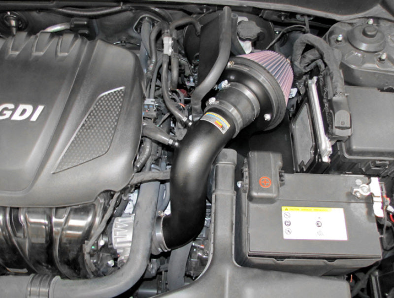 K&N 11-14 Hyundai Sonata 2.4L L4/13-15 Kia Optima 2.4L L4 Typhoon Short Ram Intake - Concept 3 - Revolutionizing the Way You Drive 