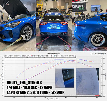 LAP3 ECU Tune for Genesis G80 3.3T-GDI