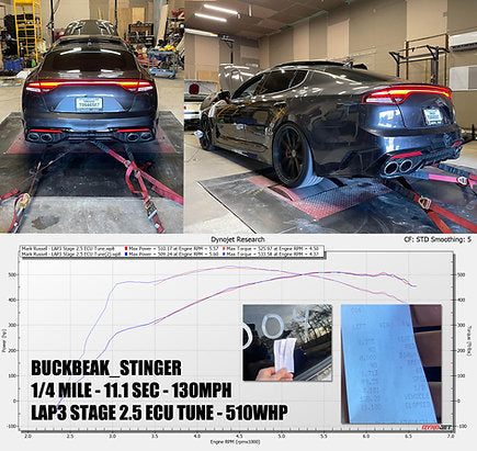 LAP3 ECU Tune for Genesis G80 3.3T-GDI