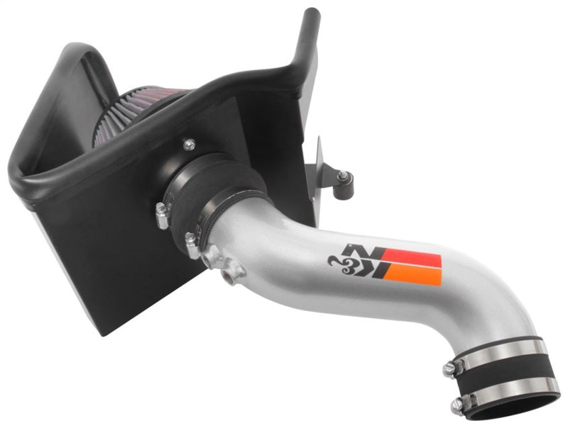 K&N 15-18 Hyundai Sonata L4-2.4L F/I Silver Typhoon Short Ram Intake - Concept 3 - Revolutionizing the Way You Drive 