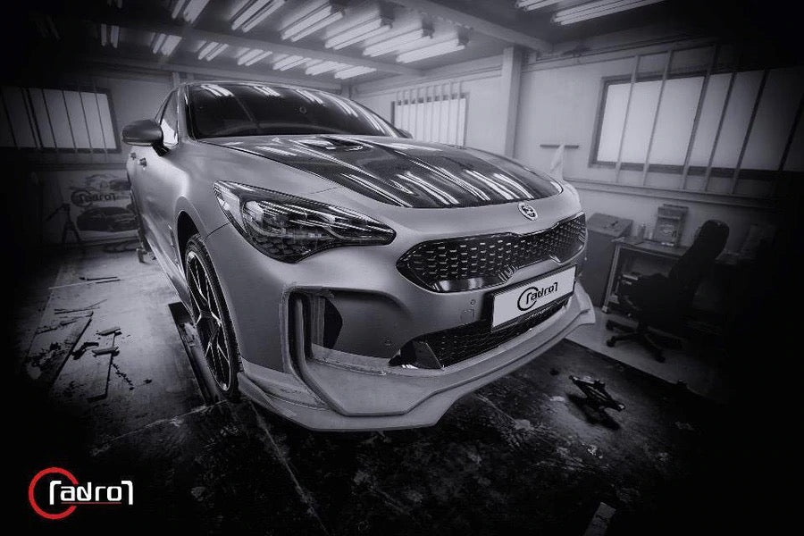 ADRO USA Carbon Fiber V2 Front Lip for Kia Stinger GT
