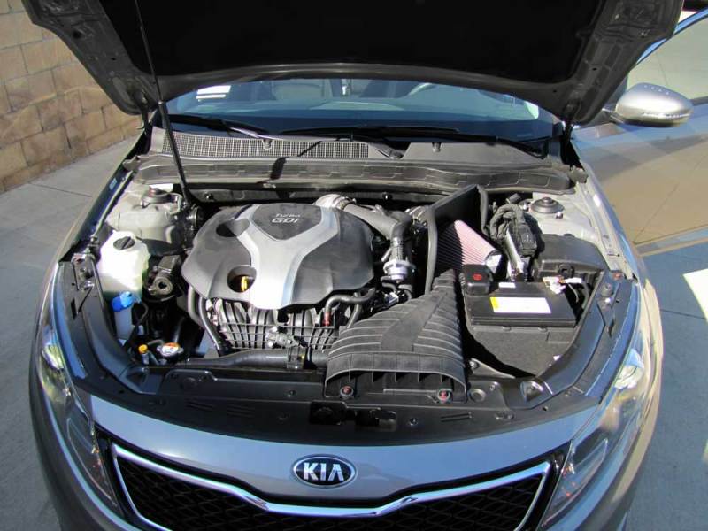 K&N 11-13 Hyundai Sonata 2.0L L4 Turbo / 11-13 Kia Optima 2.0L L4 Turbo Typhoon Intake - Concept 3 - Revolutionizing the Way You Drive 
