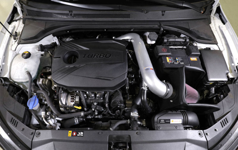 K&N 19-20 Hyundai Veloster R L4-1.6L F/I Typhoon Performance Air Intake System - Concept 3 - Revolutionizing the Way You Drive 