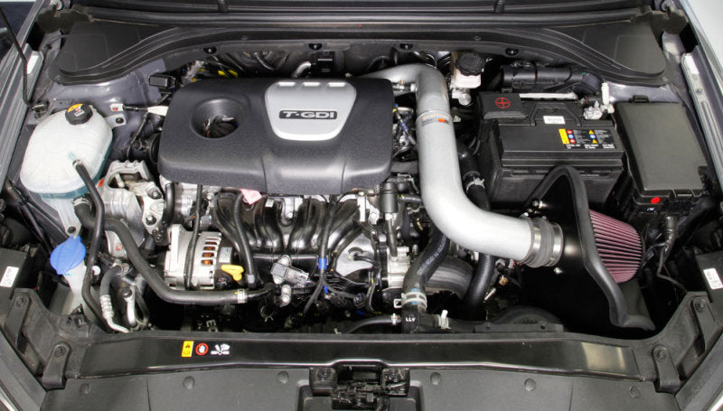 K&N 17-18 Hyundai Elantra L4-1.6L F/I Typhoon Performance Air Intake System - Concept 3 - Revolutionizing the Way You Drive 