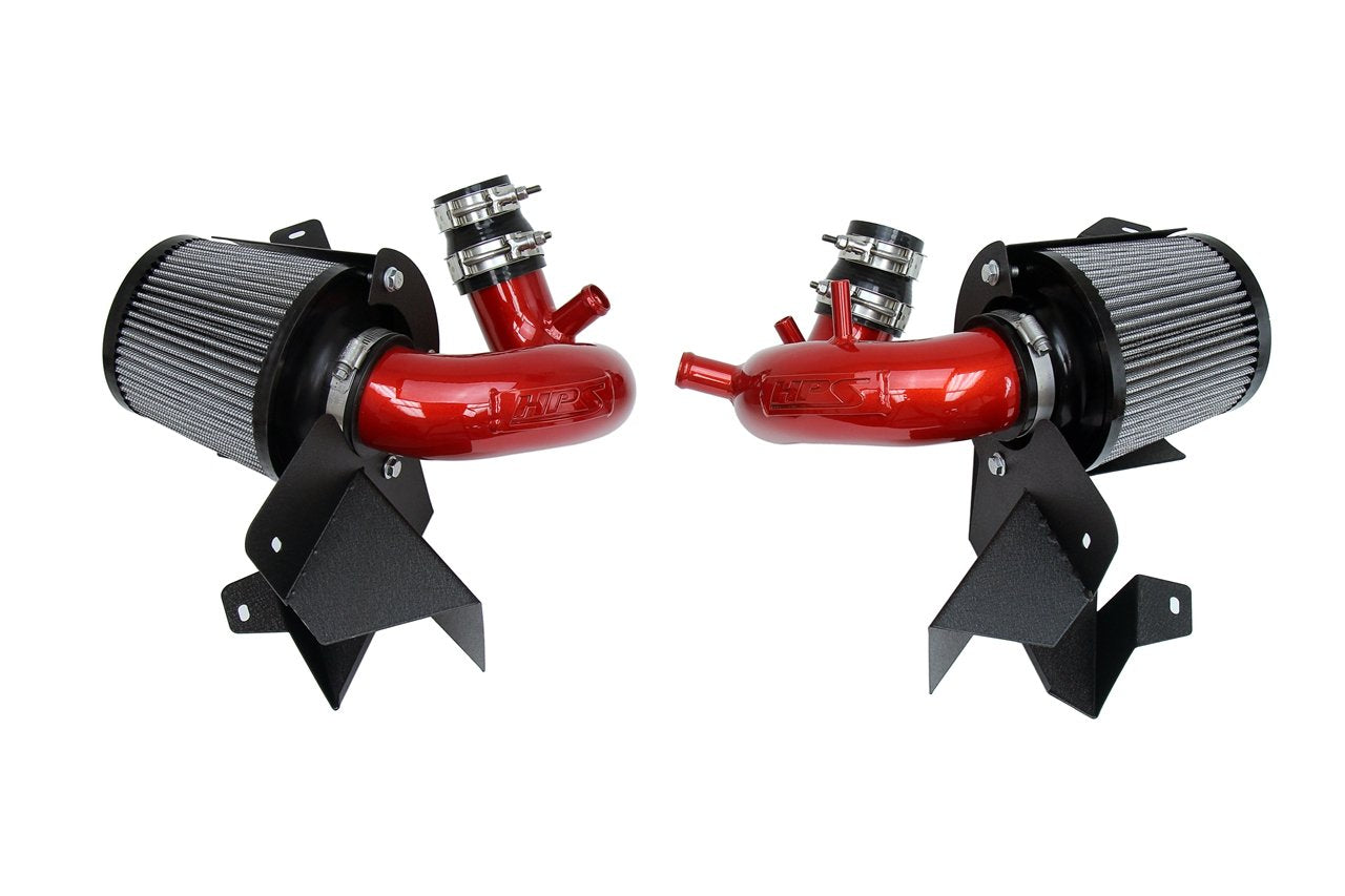 HPS Shortram Air Intake Kit 2018-2020 Kia Stinger 3.3L V6 Twin Turbo, Includes Heat Shield, 827-672 - Concept 3 - Revolutionizing the Way You Drive 