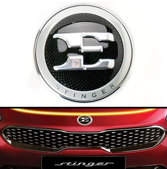 KIA STINGER E LOGO BADGE - Concept 3 - Revolutionizing the Way You Drive 