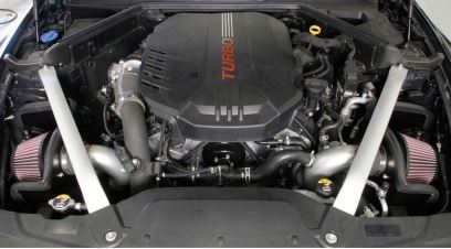 K&N 2018 Kia Stinger 3.3L Turbo Typhoon Air Intake - Concept 3 - Revolutionizing the Way You Drive 