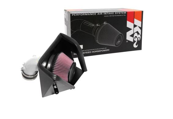 K&N 2018 Kia Stinger L4-2.0L F/I Silver Typhoon Short Ram Intake - Concept 3 - Revolutionizing the Way You Drive 