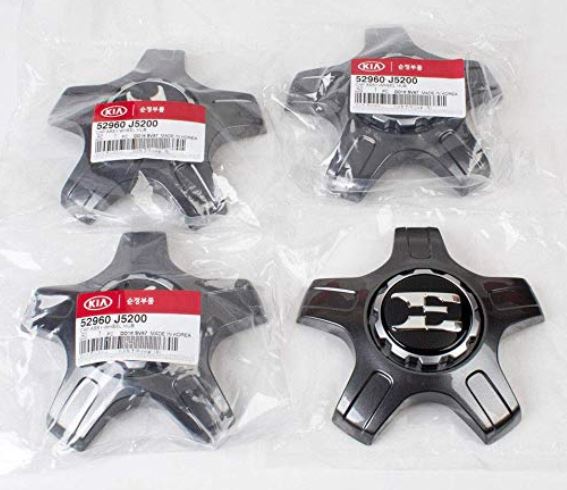 KIA STINGER OEM "E" LOGO 19" CENTER CAPS - Concept 3 - Revolutionizing the Way You Drive 