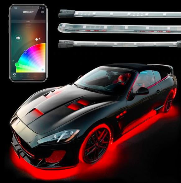 XKGlow Under Glow Kit - Concept 3 - Revolutionizing the Way You Drive 